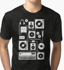 Four To The Floor - Teal Tri-blend T-Shirt