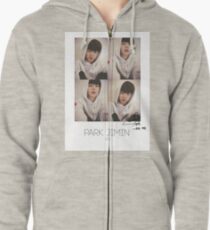 BTS / Bangtan Sonyeondan - Jimin Fotokarte Hoodie mit Reißverschluss