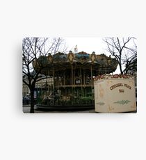 carrousel Canvas Print