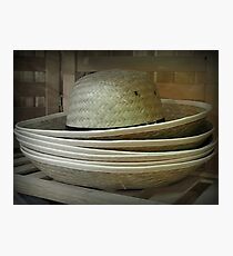 Hats Off to the Amish Photographic Print