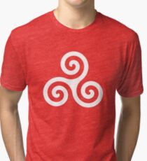 Teen Wolf - Triskele Shirt (White) Tri-blend T-Shirt