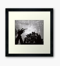 The Miracle is the Shortest Time Framed Print