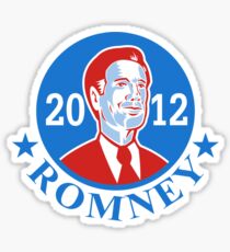 Mitt Romney For American President 2012 Sticker
