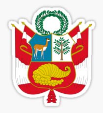 Greater Coat of Arms of Peru Sticker