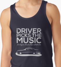 Camiseta de tirantes El conductor escoge la música,