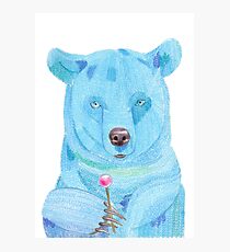 Blue Photographic Print
