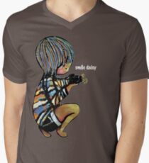Smile Daisy Photographer Men's V-Neck T-Shirt