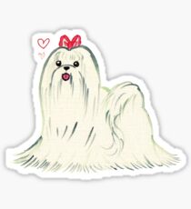 Maltese Sticker