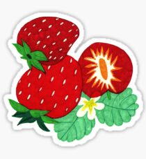 Strawberries Sticker