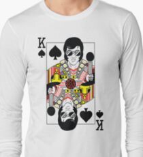 Elvis Presley Vegas-Art-Spielkarte Langarmshirt