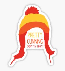 Pretty cunning Sticker