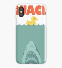 Jaws Rubber Duck 'Quack' iPhone Case