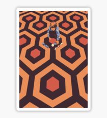The Shining Screen Print Movie Poster Sticker