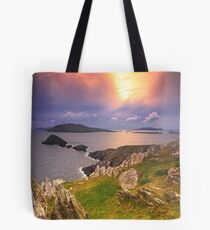 Blasket Island Sunset Tote Bag
