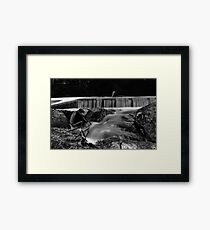 A long creek Framed Print