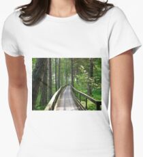 This way, please... Women's Fitted T-Shirt