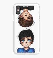Anime Dan and Phil iPhone Case