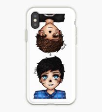 Anime Dan and Phil iPhone Case