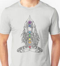 Yoga Om Chakras Mindfulness Meditation Zen 1 Slim Fit T-Shirt