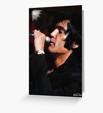 Elvis Black 69 Greeting Card