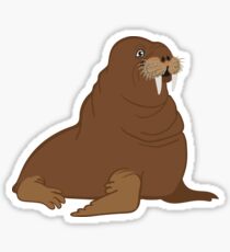 Now That's a Handsome Walrus Sticker