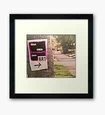 Explore Framed Print