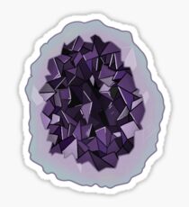 Amethyst Geode: Stickers | Redbubble