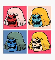 Skeleton Warhol Photographic Print