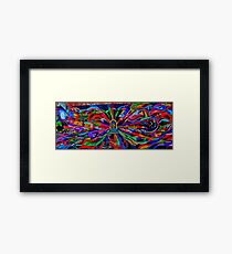 Urban Graffiti Framed Print