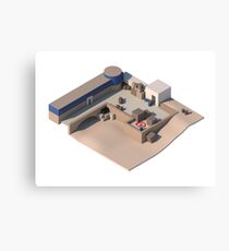 de_dust2 A Site CSGO Canvas Print