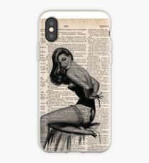 Pin up girl iPhone Case