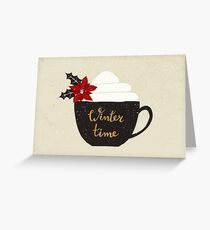 Winter Time Greeting Card