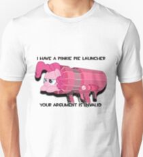 Camiseta unisex Pinkie Launcher