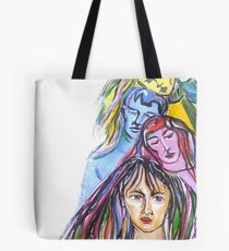 Stacked Tote Bag
