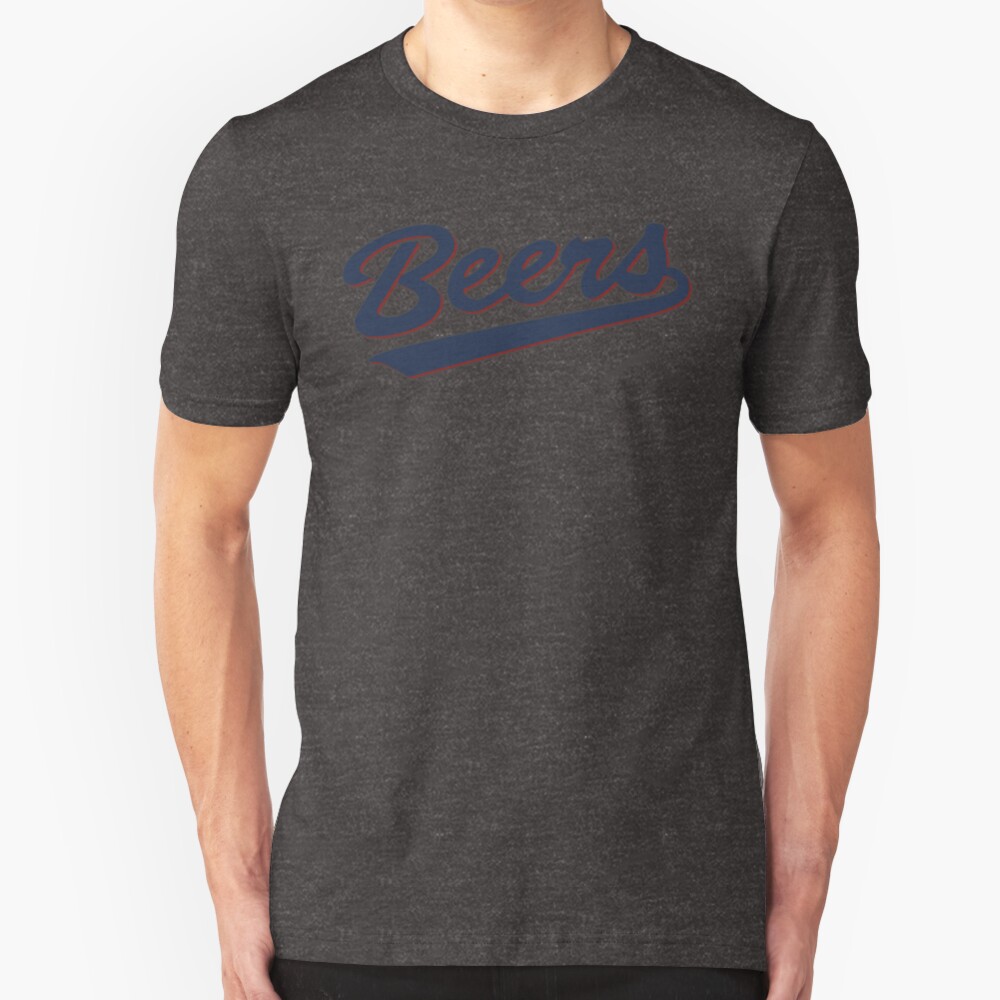 the milwaukee beers Slim Fit T-Shirt