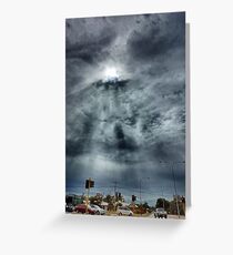 Rays Of Light Greeting Card