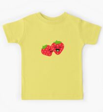 Strawberry Kiss Kids Tee