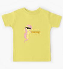 I'm a Brony Deal with it. (Fluttershy) - My little Pony Friendship is Magic Kids Tee