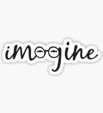 Imagine - John Lennon Sticker