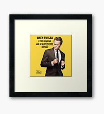 Awesome - HIMYM Framed Print