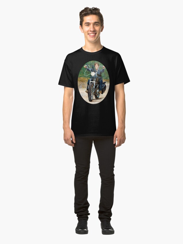 Alternate view of Ride, Don't Walk Classic T-Shirt