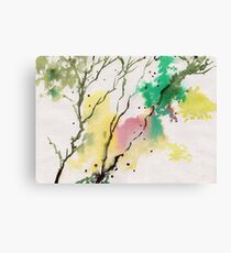 Trees N Colors Canvas Print