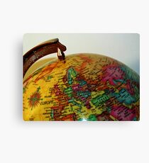 Geography Canvas Print