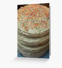 Day 303- 365 4 layer cake Greeting Card