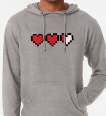 Sudadera con capucha ligera Zelda Heart Container