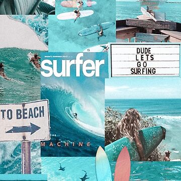 PALM TREE SUMMER VSCO AESTHETIC COLLAGE Art Board Print for Sale by  abbymoriartyy