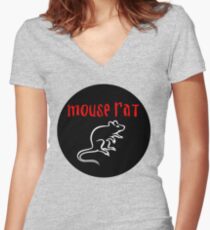 MOUSE RAT - The Band is Back in Town! Women's Fitted V-Neck T-Shirt