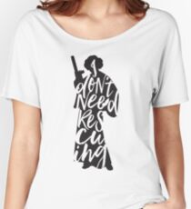 Don't Rescue Me Women's Relaxed Fit T-Shirt