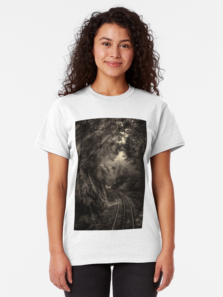 Alternate view of Steam and rainforest Classic T-Shirt