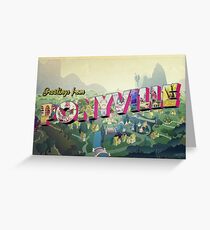 Greetings from Ponyville Greeting Card